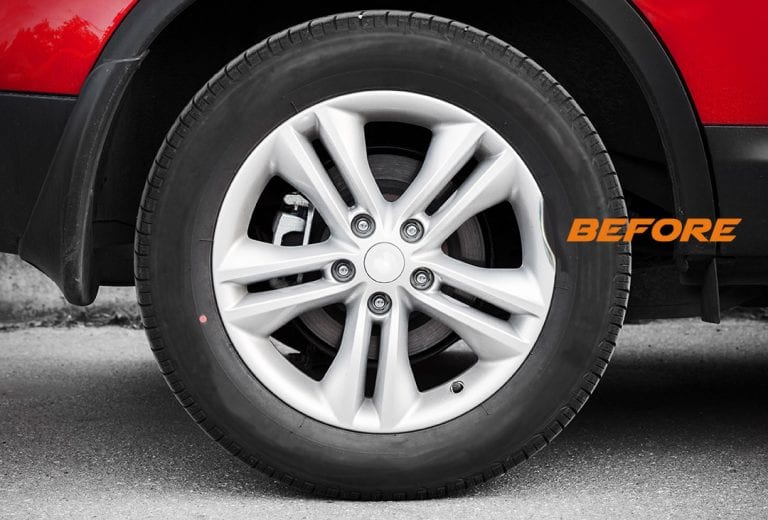 Wheel Repair Welding of cracked wheels and Buckle removal of alloy wheels