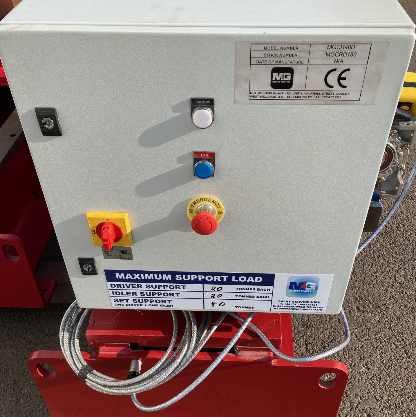 Bode 40 Ton MGCRD180 Control Box