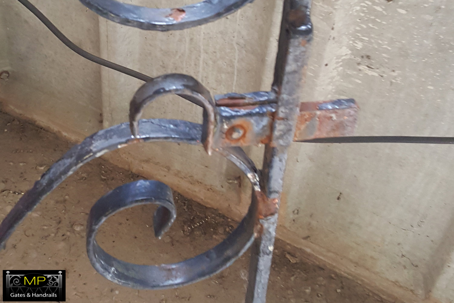 Wrought iron, cast iron gate and railing repairs and Restoration West