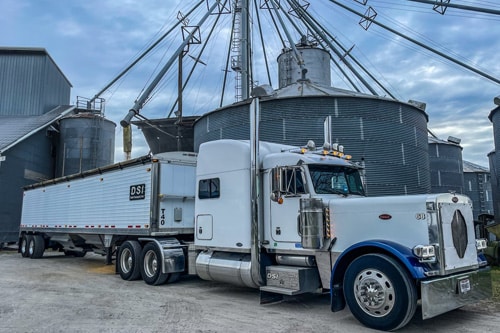 hopper trailer service by DSI Bulk Transport
