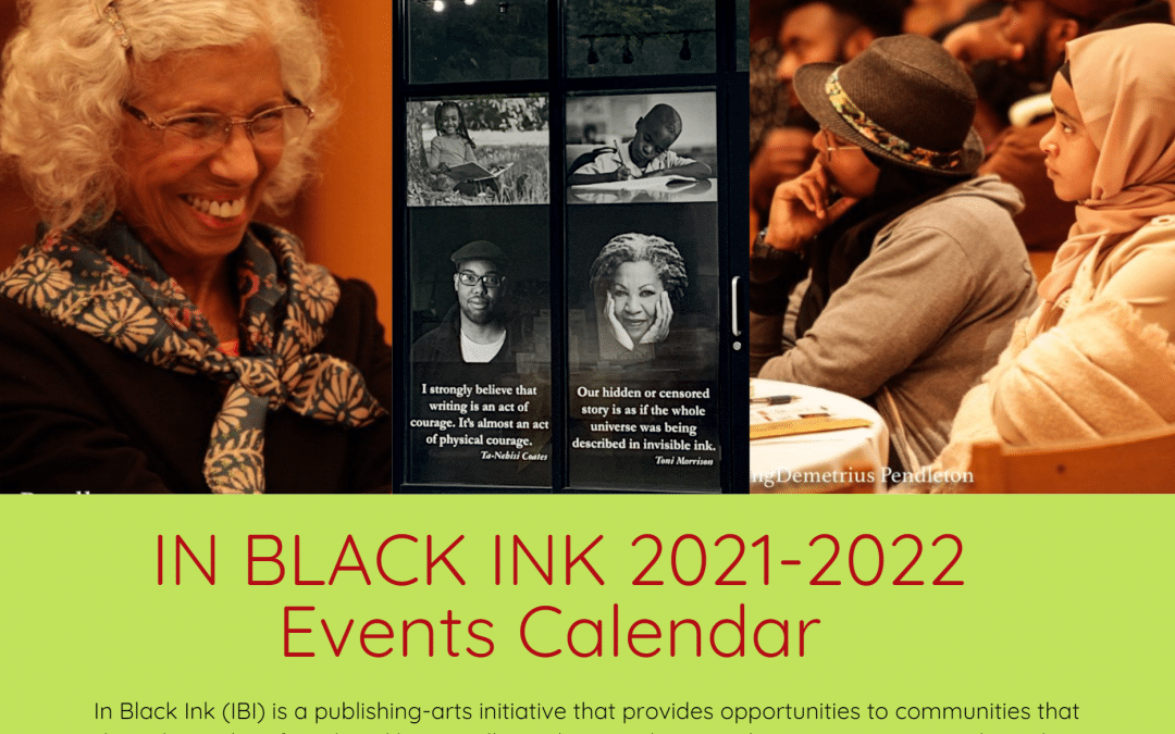 IN BLACK INK 2021-2022 Events Calendar