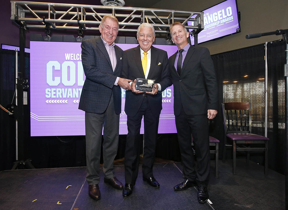 Colangelo Servant Leadership Award, hosted by Grand Canyon University’s Colangelo School of Business.