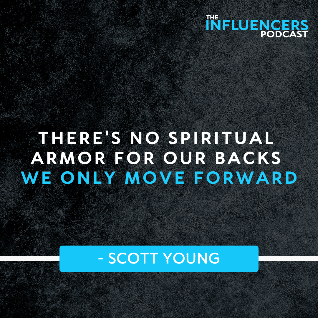 Episode 64 Quote: There's no Spiritual armor for our backs we only move forward.