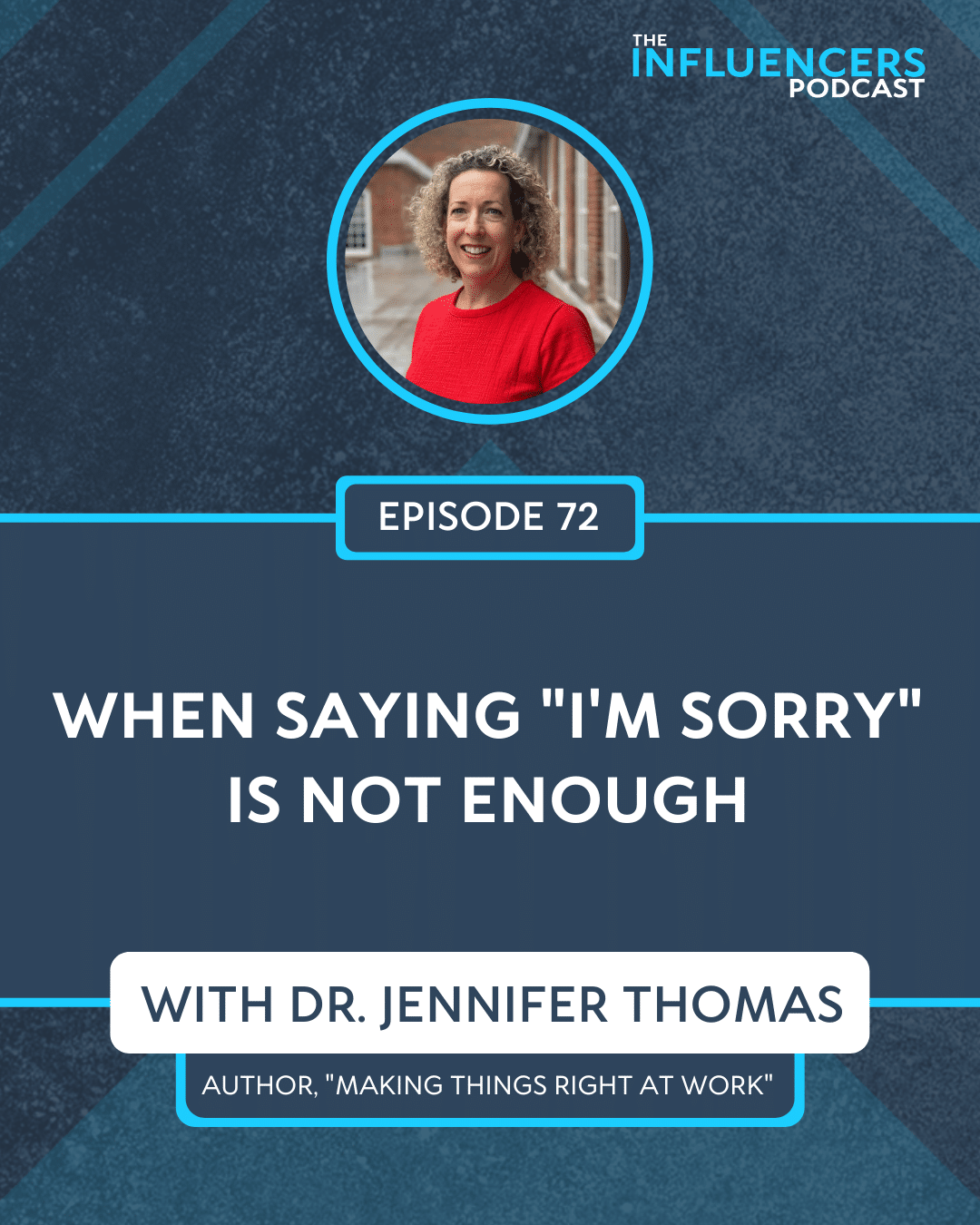 Episode 72 with Dr. Jennifer Thomas.