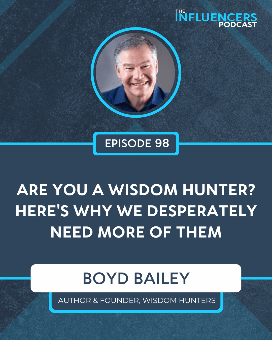 Episode 97 with Boyd Bailey.