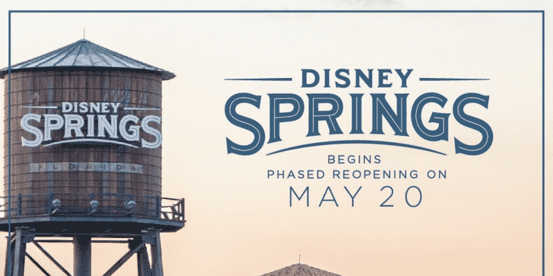 Disney Springs to Re-open on May 20