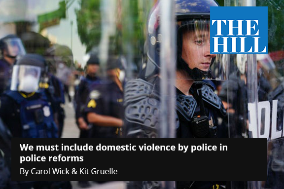 We must include domestic violence by police in police reforms
