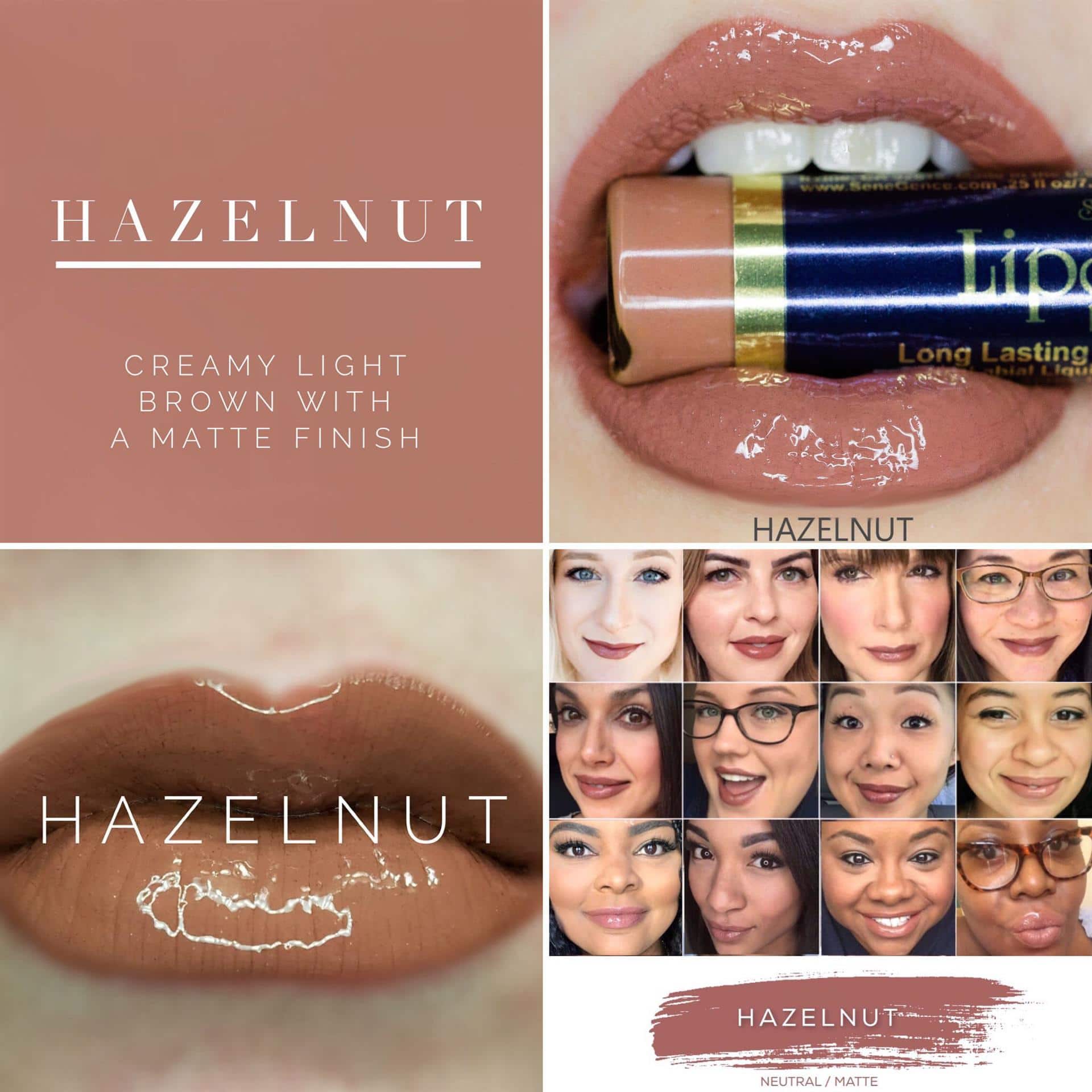 hazelnut lipsense color