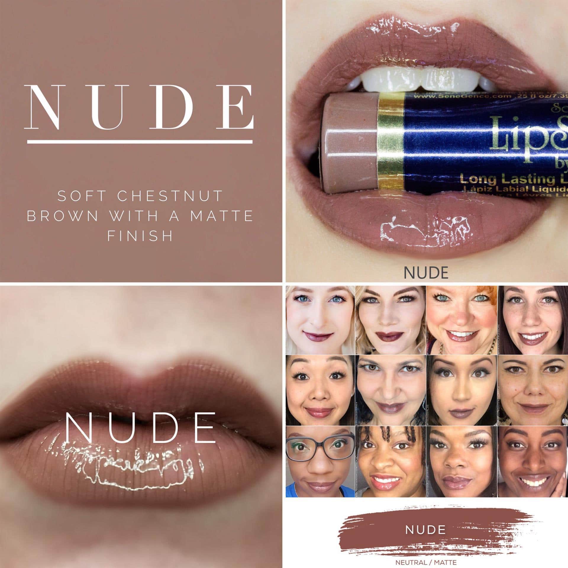 nude lipsense