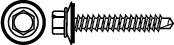 Hex Head Neoprene Bonded Washer 