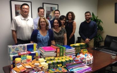 Michael Silver & Company CPAs and the Niles Township School Supply Drive