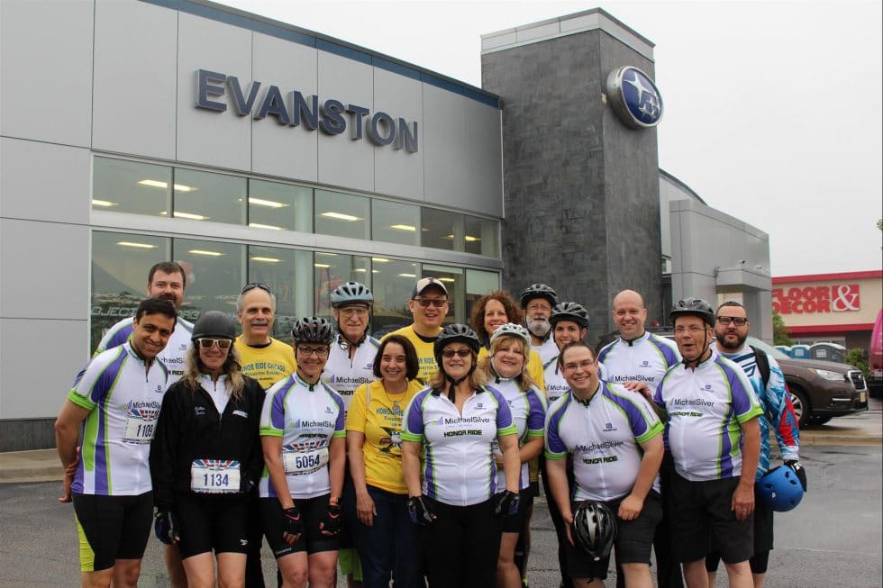 Team MichaelSilver Rides in the 2018 Chicago Honor Ride
