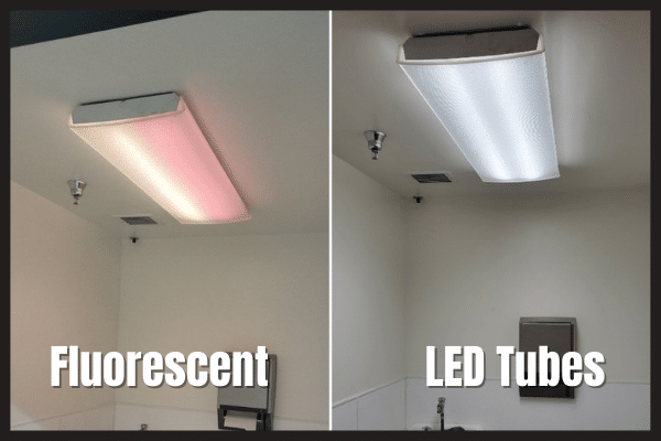 Fluorescent 2 LED