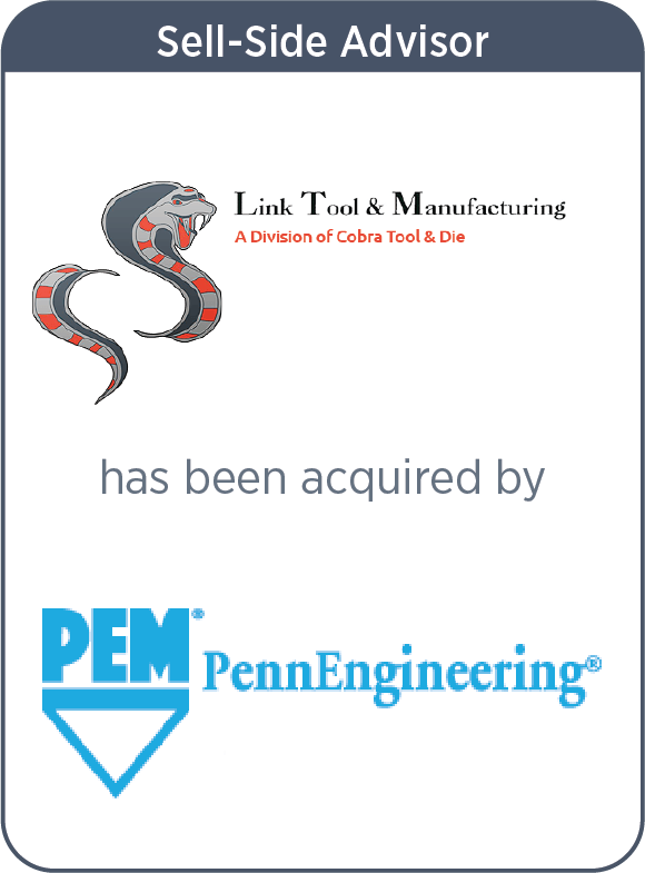 Link Tool & Manufacturing has been acquired by PennEngineering