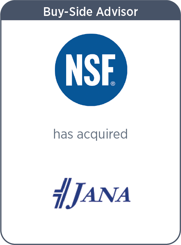 NSF Has Acquired Jana Laboratories Inc.