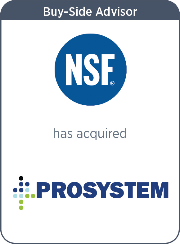 NSF has acquired Prosystem