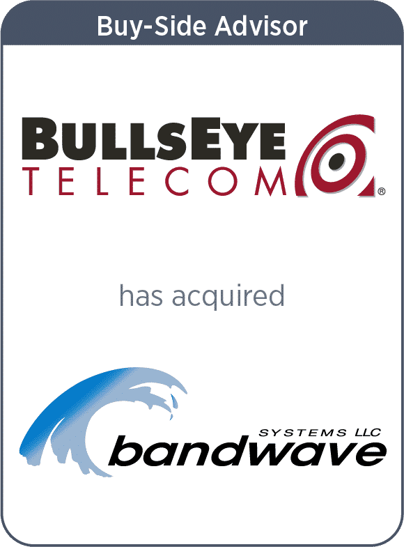 BullsEye Telecom, Inc. has acquired Bandwave Systems, LLC