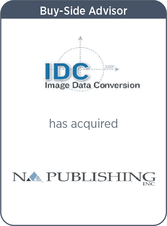 IDC Has Acquired NA Publishing