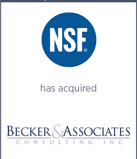NSF Has Acquired Becker & Associates