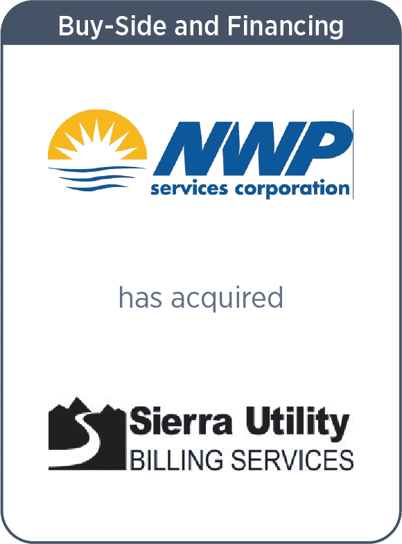 NWP Has Acquired Sierra Utility Billing Services