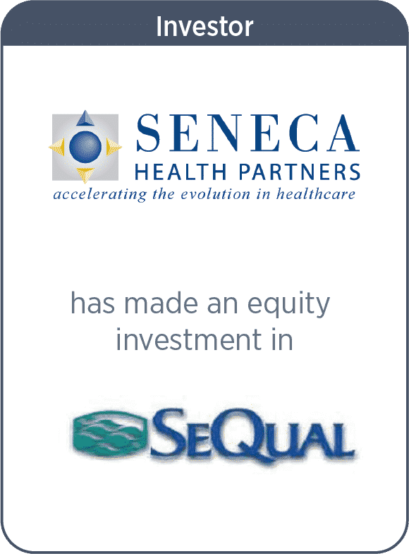 Seneca has made an equity investment in SeQual