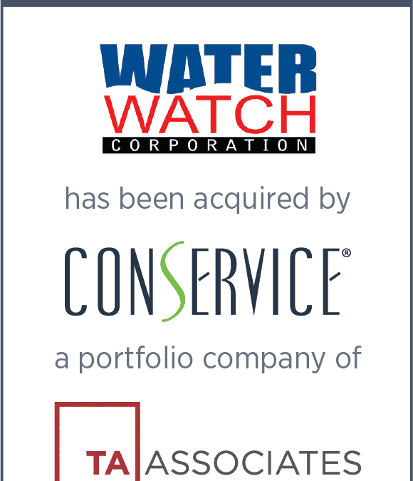 Waterwatch Corporation Acquired by Conservice