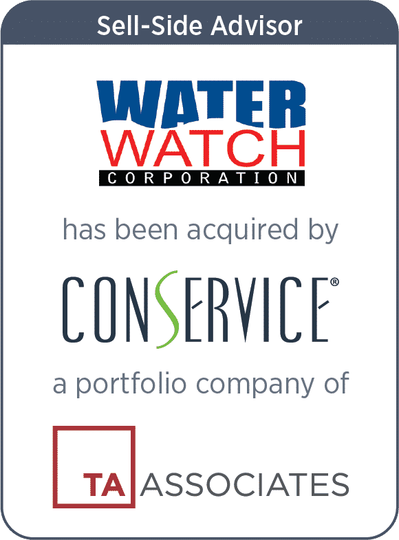 Waterwatch Corporation Acquired by Conservice