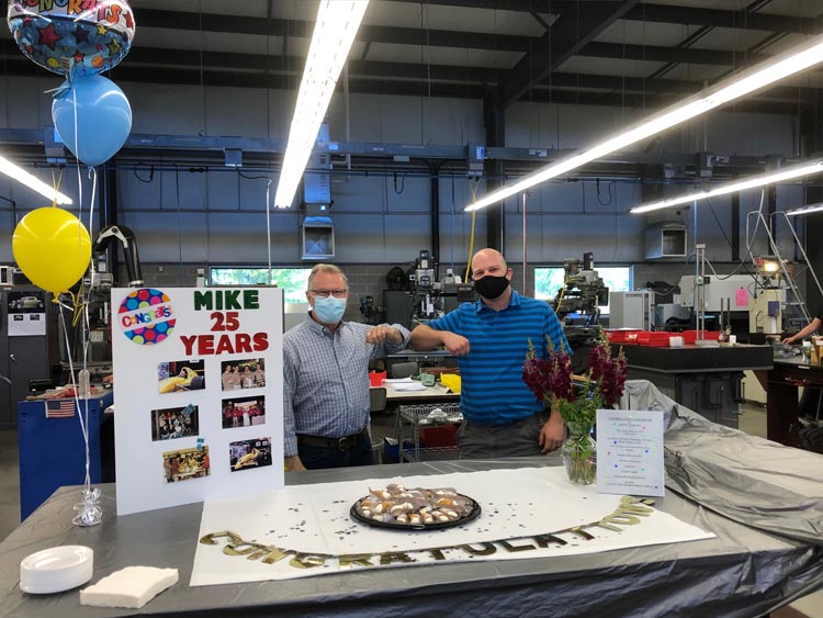 Mike Ziebert celebrates 30 years with Induction Tooling