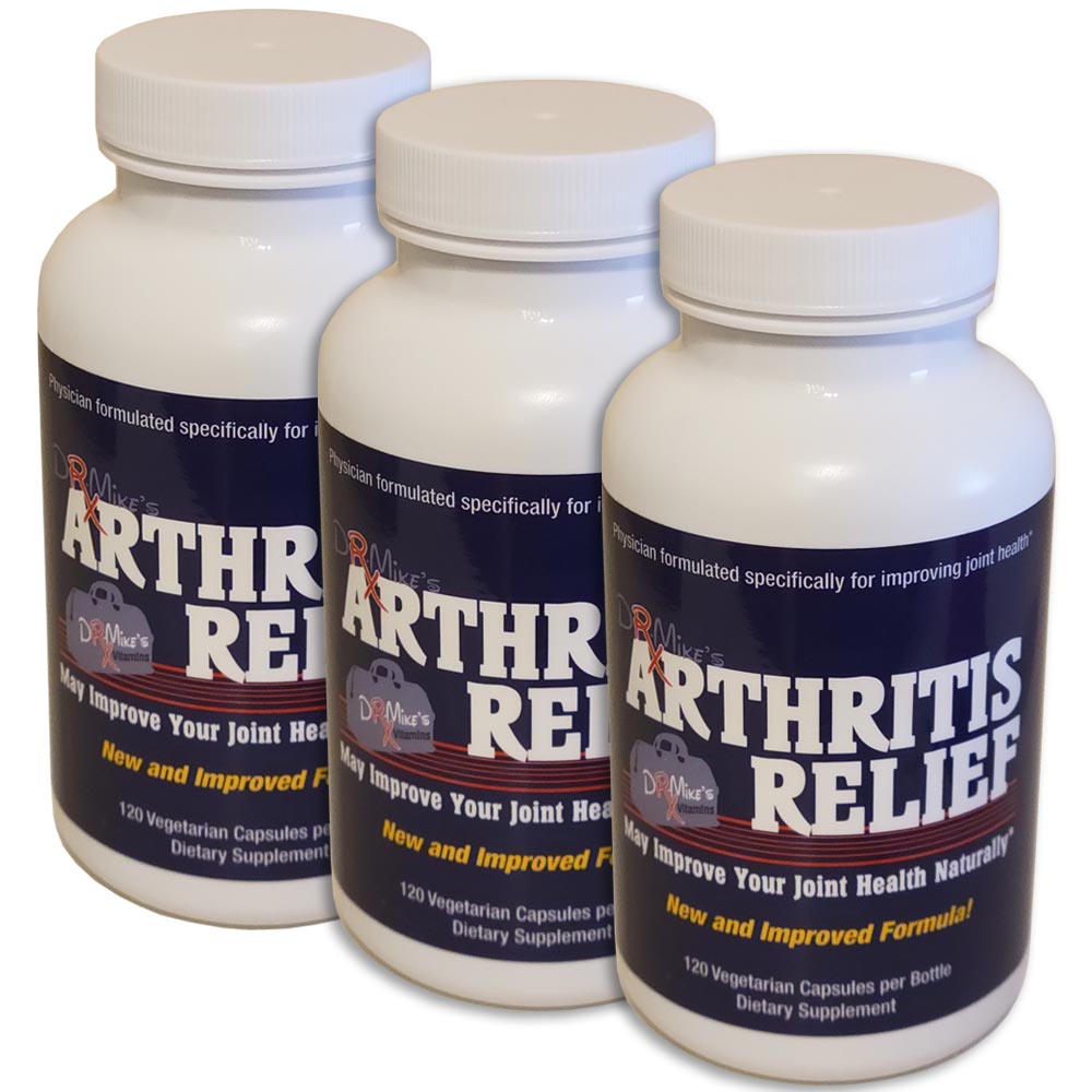 3 bottles of Arthritis Relief