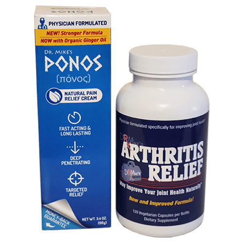Dr. Mike's Vitamins Arthritis Pills & Pain Relief Cream