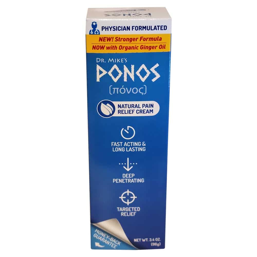 one tube of Ponos Pain Relief Cream