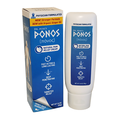 Ponos Pain Relief Cream by Dr. Mike's Vitamins