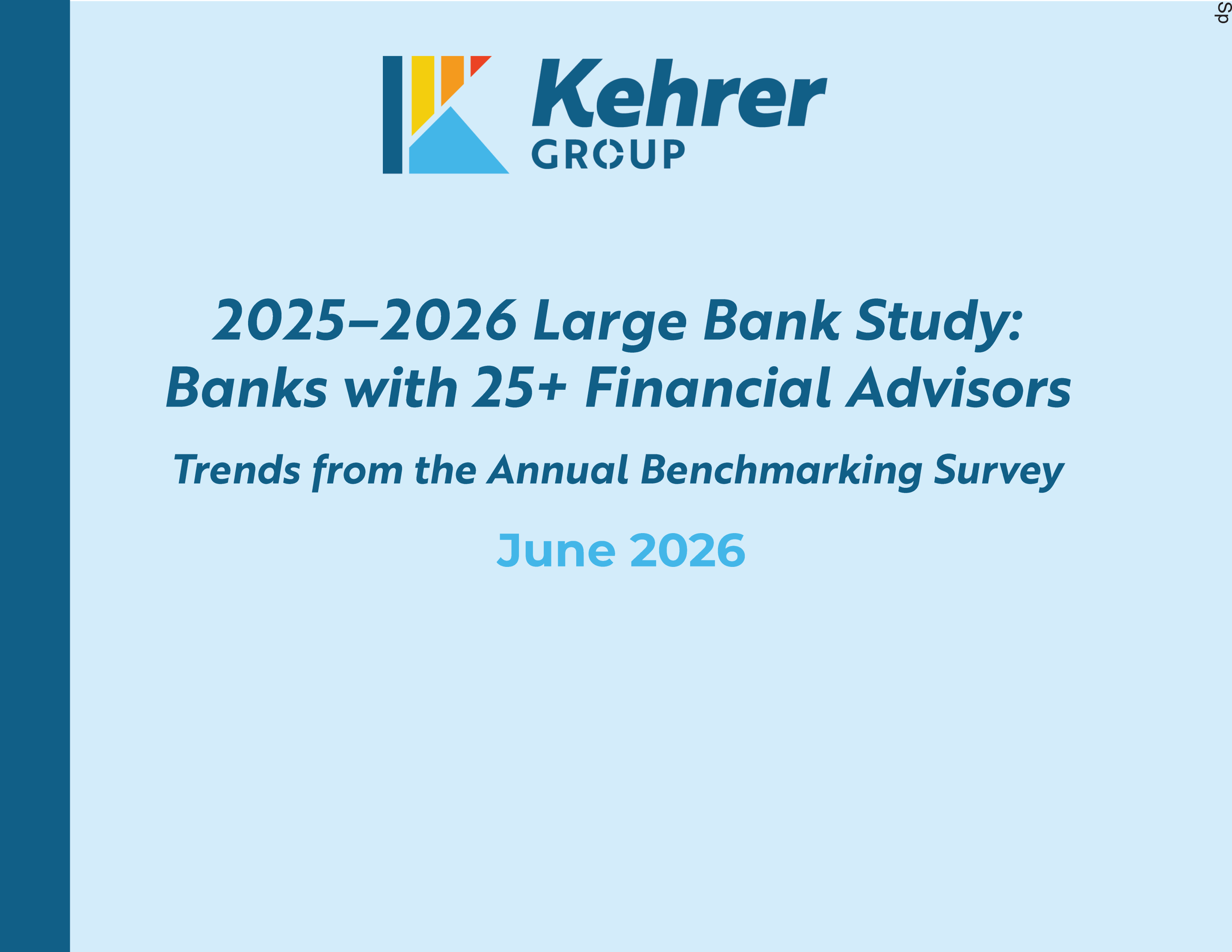 Banks with 25+ Advisors