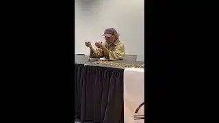 Dr. Mahmoud El-Kati speaks at the first AAAL Youth Educational Conference
