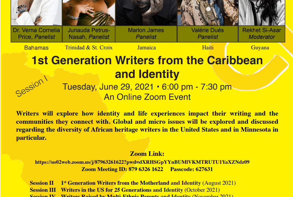 Writers of African Heritage – I