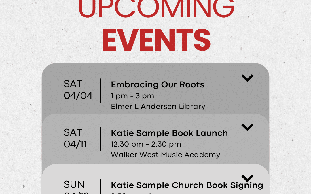 Upcoming Events 4.2026