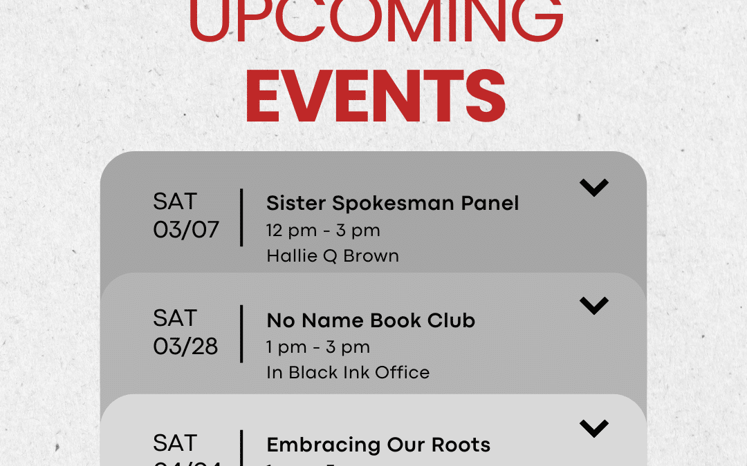 Upcoming Events 3.2026