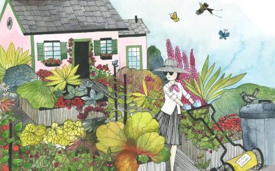 Stowing Mowers; Pleasing Bees, Bagging Apples, Breakfast in a Jar