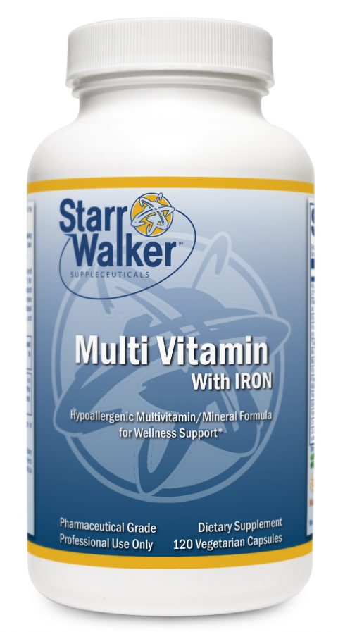 Multi Vitamin with IRON  120 veg caps