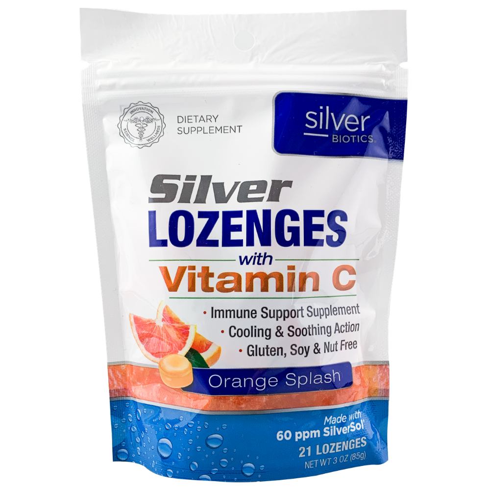 SILVER LOZENGES W / VIT C