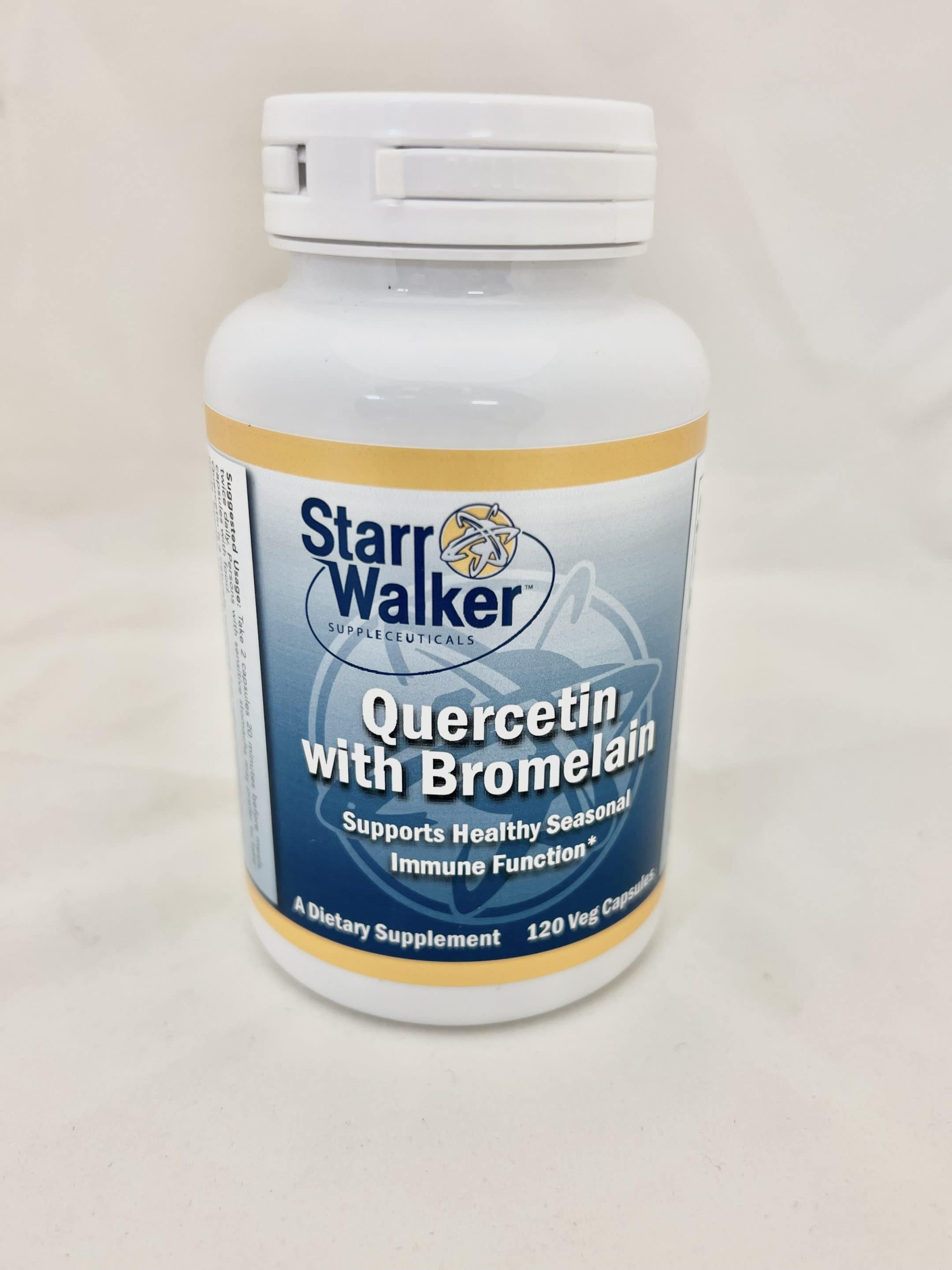 Quercetin With Bromelain 120 Veg. Capsules