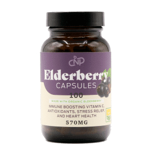Elderberry Capsules- 100 capsules - 50 Servings