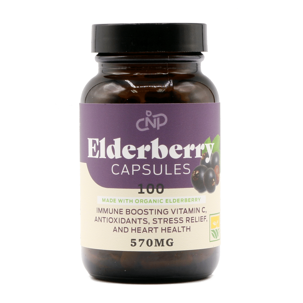 Elderberry Capsules- 100 capsules - 50 Servings
