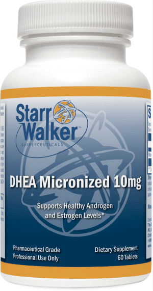 DHEA Micronized 10mg (60 Tablets-60 servings)