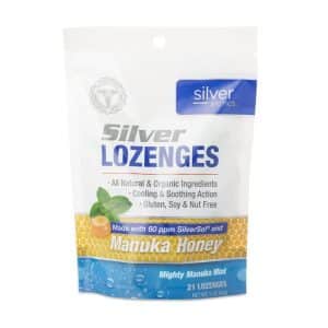 Silver Lozenges – Manuka Honey 21 Lozenges