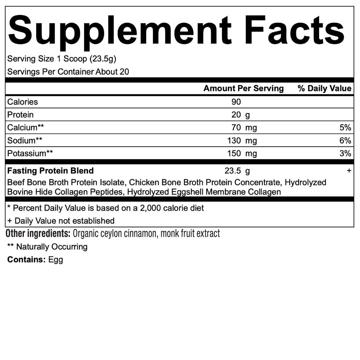 Fasting Formula by KHS - Image 2