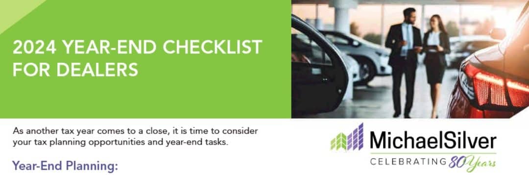 2024 Year-End Checklist For Dealers