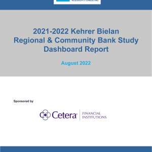 2021-2022 Regional & Community Bank Study Dashboard