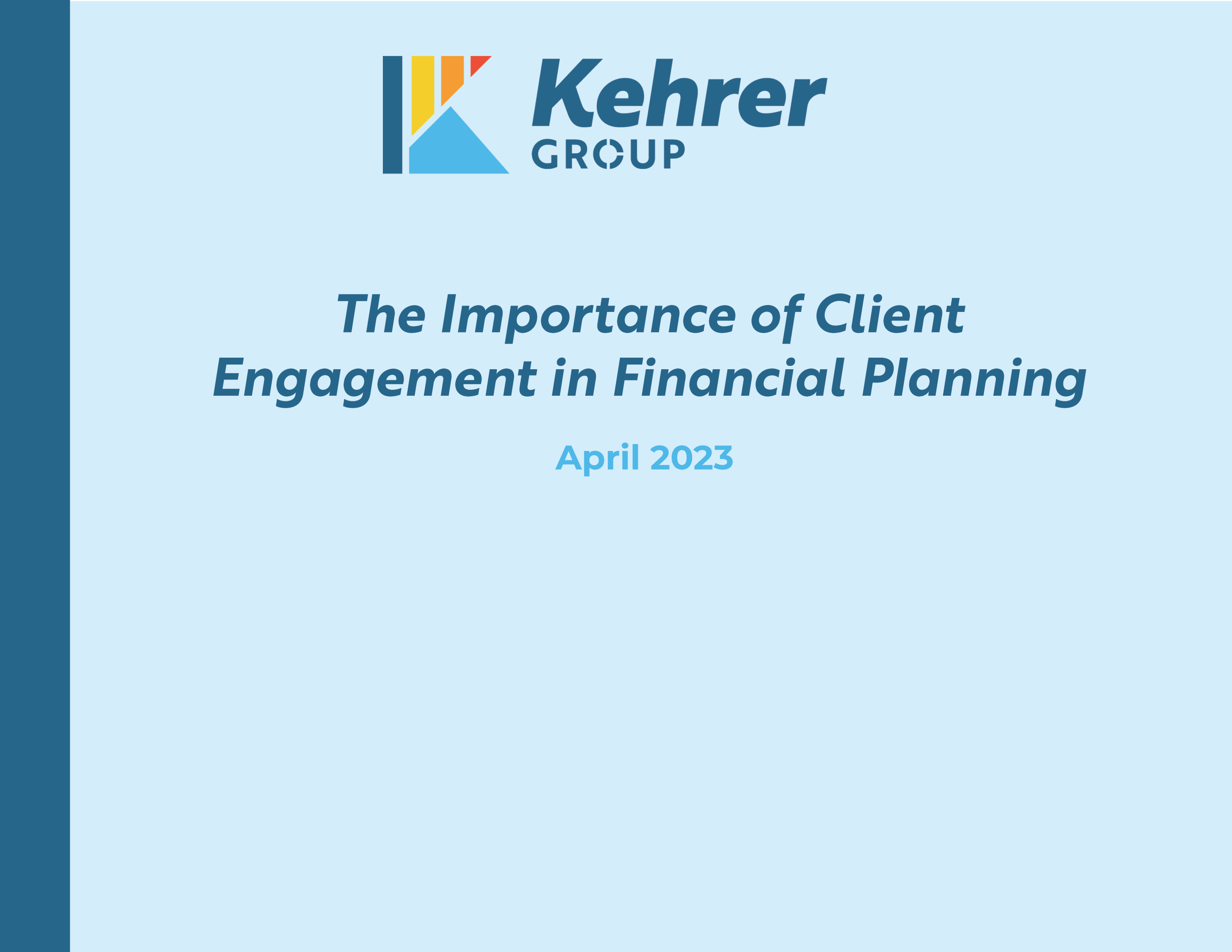The Importance of Client Engagement in Financial Planning