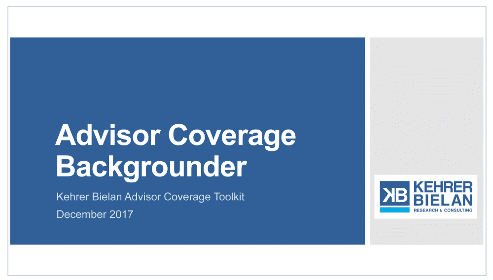 Advisor Coverage Toolkit